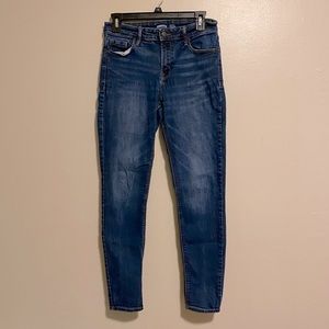 Old Navy Super Skinny Mid Rise Jeans